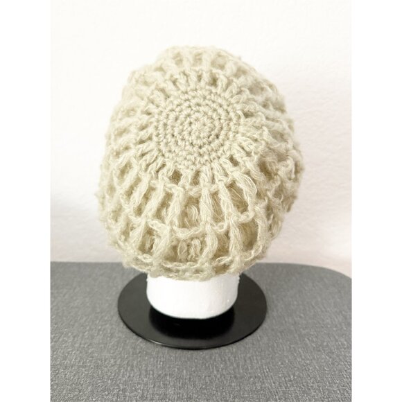 BAAR B&B Beards inc acrylic Open Knit Beanie Hat VTG o/s - Picture 3 of 7